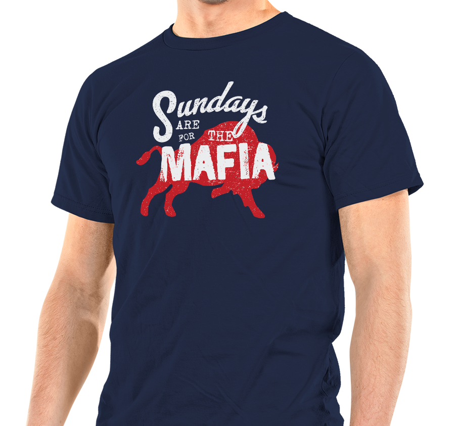 "Sundays are for the Mafia" Unisex T-Shirt (multiple color options)