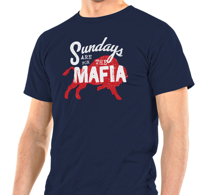 "Sundays are for the Mafia" Unisex T-Shirt (multiple color options)