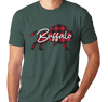 Unisex T-Shirt, Heather Forest Green (60% cotton, 40% polyester)
