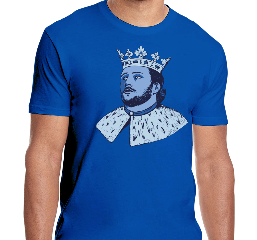 Unisex T-Shirt, Royal (100% cotton)