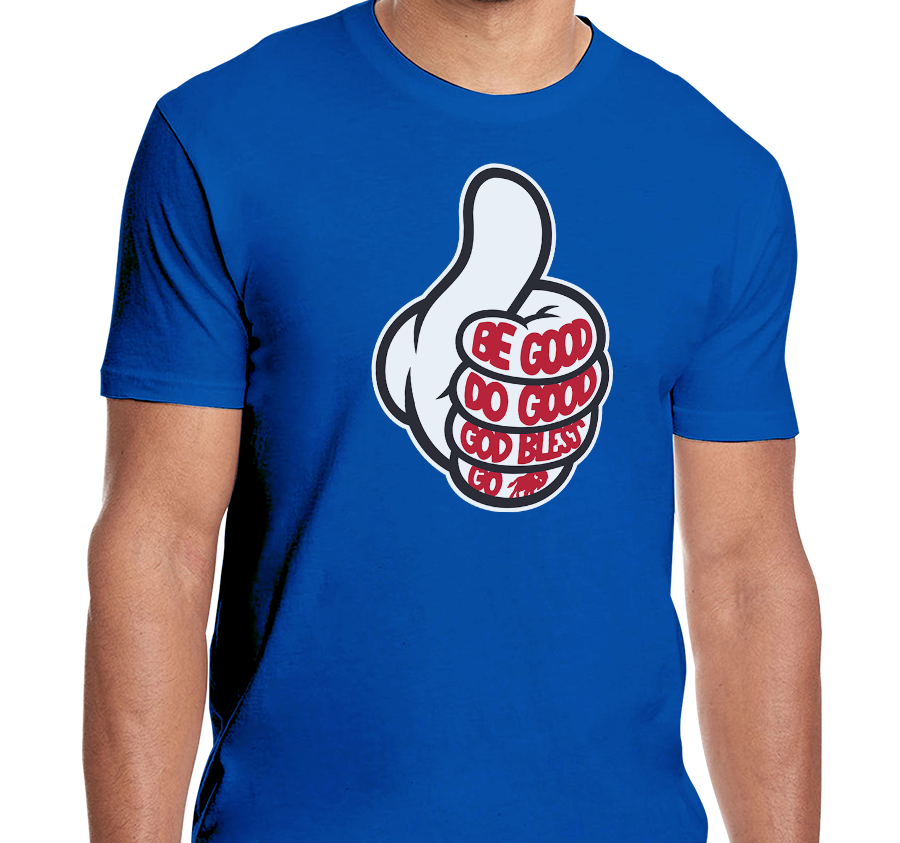 Unisex T-Shirt, Royal (100% cotton)