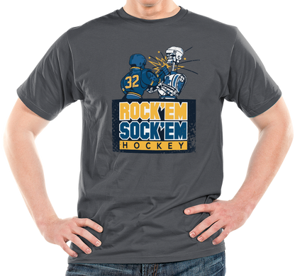 "Rock 'Em Sock 'Em Hockey" Unisex T-Shirt