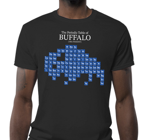 "Periodic Table of Buffalo" Unisex T-Shirt