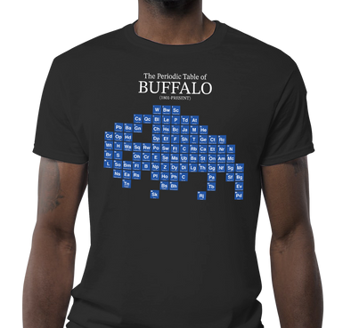 "Periodic Table of Buffalo" Unisex T-Shirt