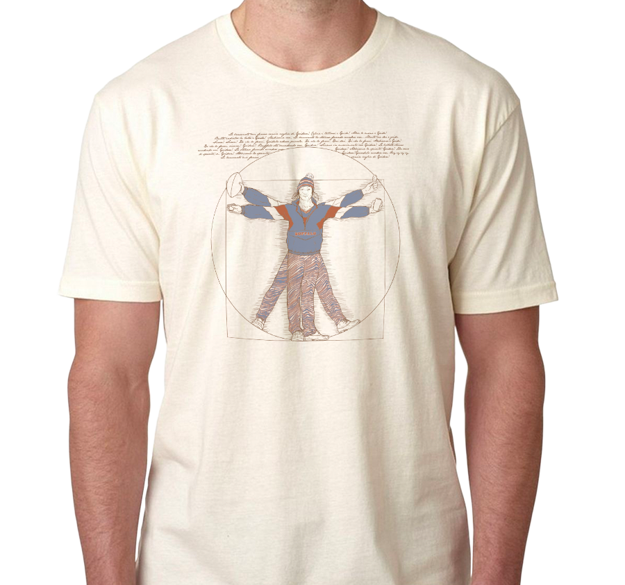 Unisex T-Shirt, Natural (100% cotton)