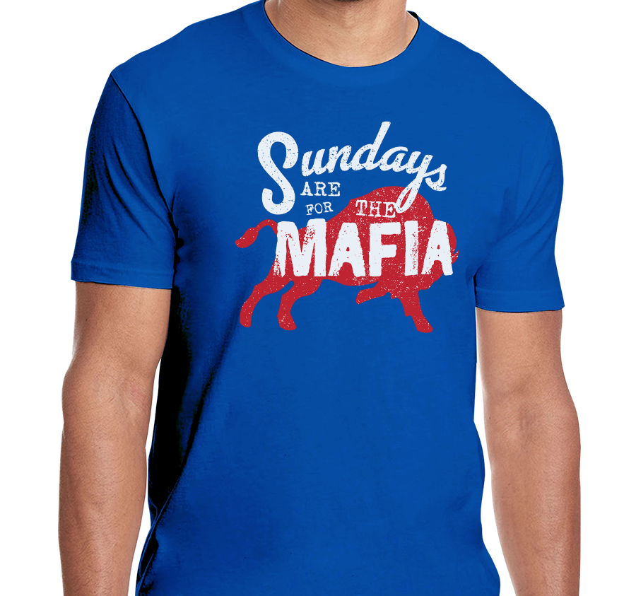 "Sundays are for the Mafia" Unisex T-Shirt (multiple color options)