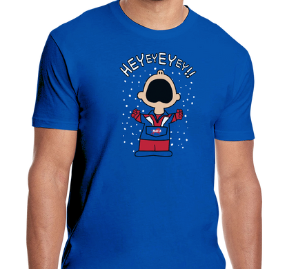 Unisex T-Shirt, Royal (100% cotton)