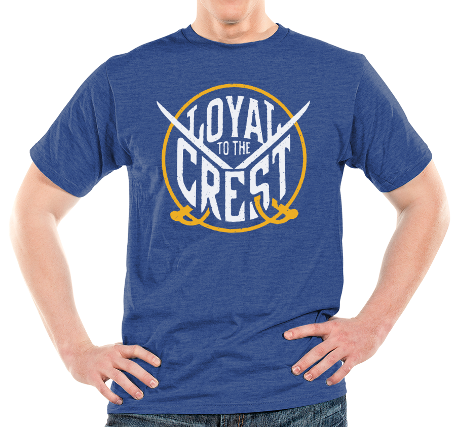 Unisex T-Shirt, Heather Royal (60% cotton, 40% polyester)