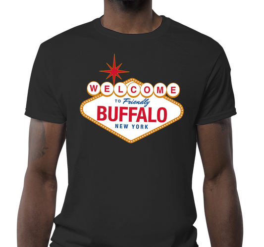 "What Happens in Buffalo" Unisex T-Shirt