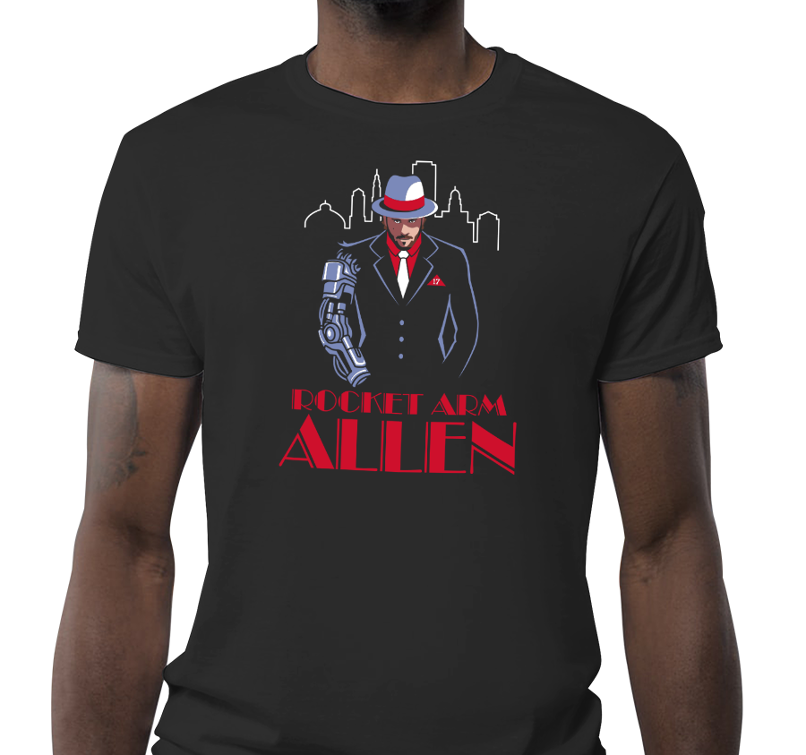Volume 19, Shirt 20: "Rocket Arm Allen"