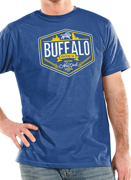 "Buffalo Hockey Co." Unisex T-Shirt (multiple color options)