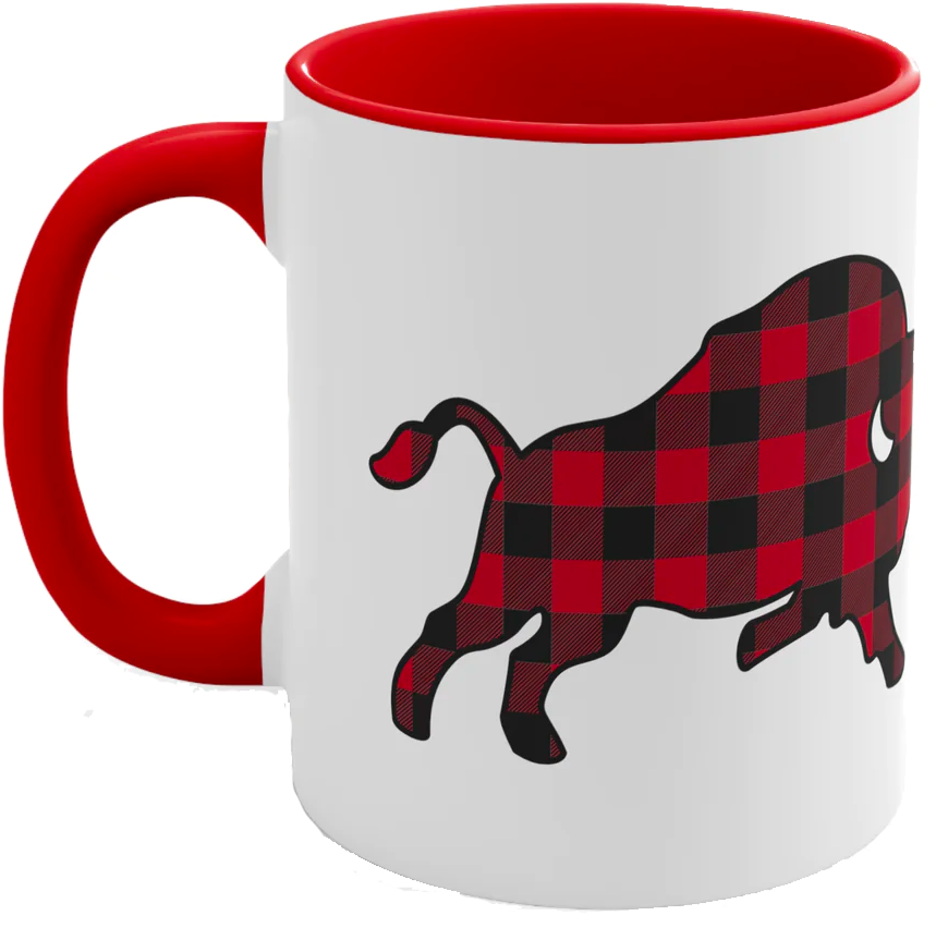 "Buffalo Plaid" 11 oz. Ceramic Mug