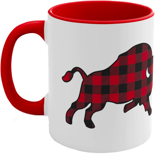 "Buffalo Plaid" 11 oz. Ceramic Mug