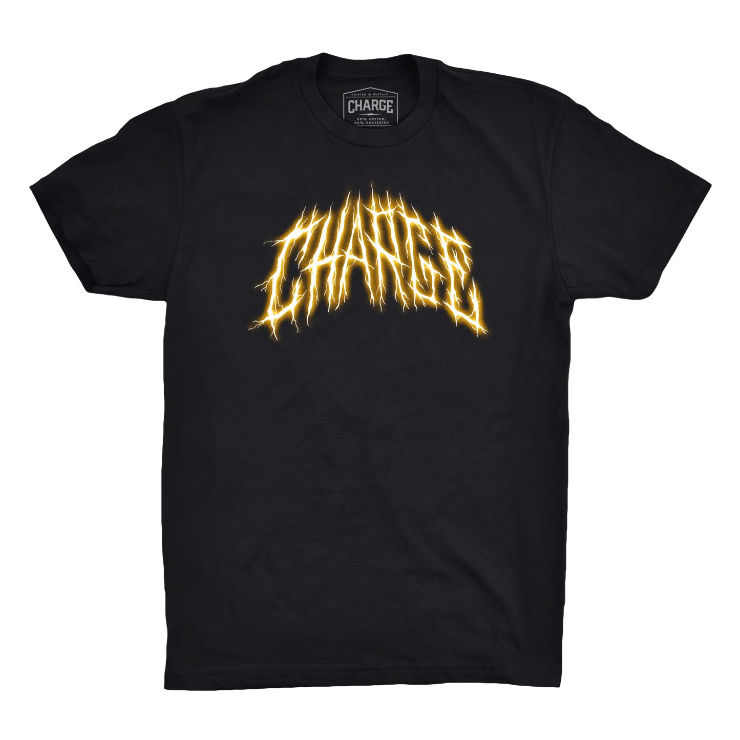 CHARGE: "Volatile" Unisex T-Shirt