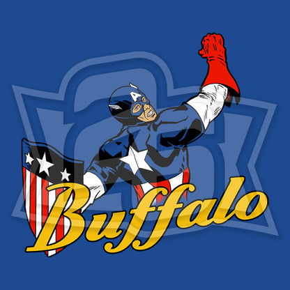 "Cap in Buffalo" Unisex T-Shirt