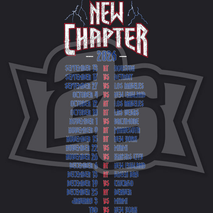 "New Chapter" Crewneck Sweatshirt (two-sided print)