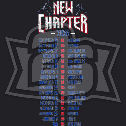 "New Chapter" Crewneck Sweatshirt (two-sided print)