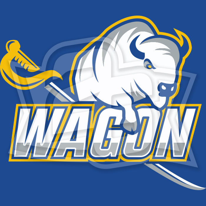 "Wagon" (Blue and Gold) Youth T-Shirt