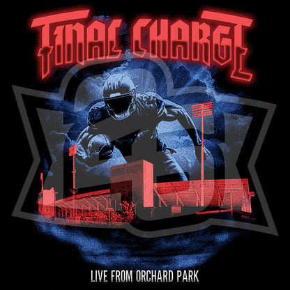 "Final Charge" Premium Garment-Dyed Heavyweight T-Shirt (two-sided print)