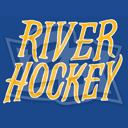 "River Hockey" Unisex Tri-Blend T-Shirt