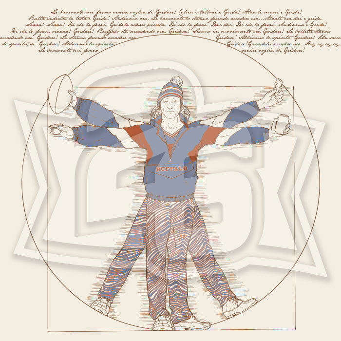 Vol. 13, Shirt 17: "Vetruvian Fan"