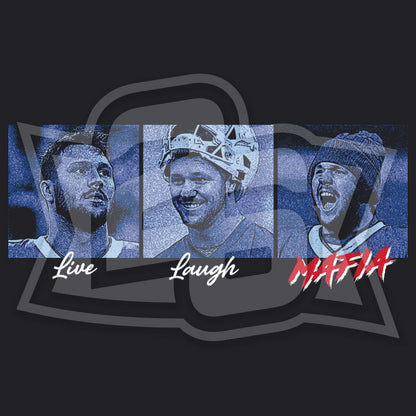 "Live, Laugh, Mafia" Sweatshirt Hoody