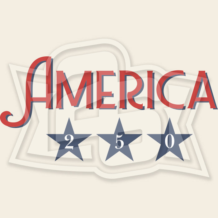 USA 250: "America" Premium Garment-Dyed Heavyweight T-Shirt