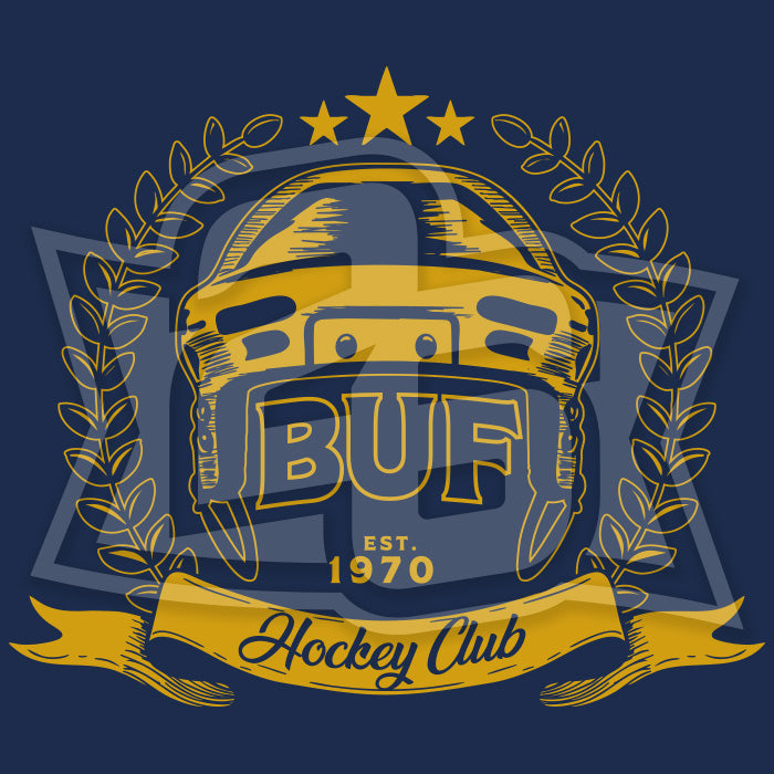 Volume 18, Shirt 18: "Buffalo Classic Hockey" (Navy)