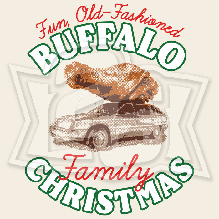 "Buffalo Family Christmas" Crewneck Sweatshirt