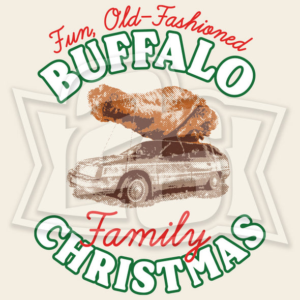 Vol 14, Shirt 5: "Buffalo Family Christmas"