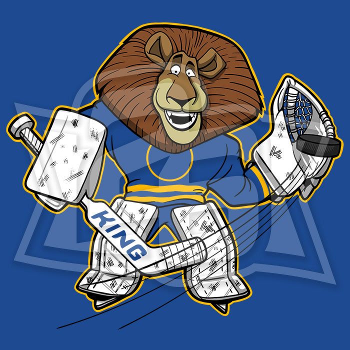 "King of the Crease" Ladies T-Shirt