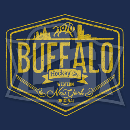 "Buffalo Hockey Co." Unisex T-Shirt (multiple color options)