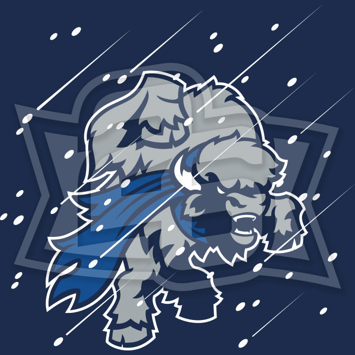 "Abominable Buffalo" (Winter Fury Edition) Unisex T-Shirt