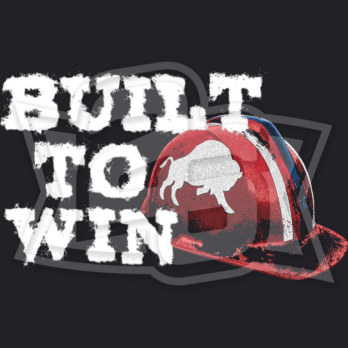 "Built to Win" Premium Garment-Dyed Heavyweight T-Shirt