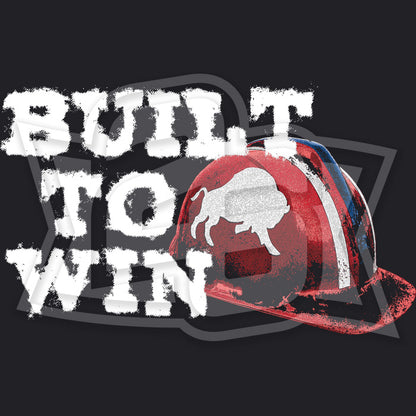 "Built to Win" Premium Garment-Dyed Heavyweight T-Shirt