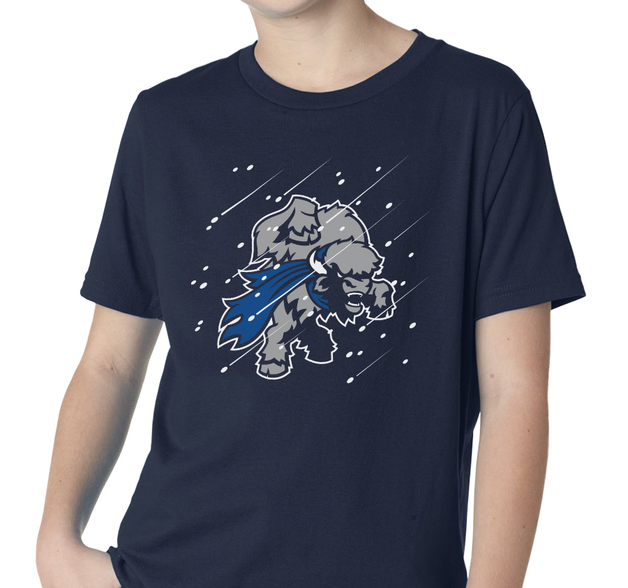 "Abominable Buffalo" (Winter Fury Edition) Youth T-Shirt
