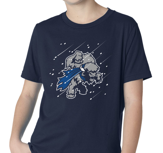 "Abominable Buffalo' (Winter Fury Edition) Youth T-Shirt