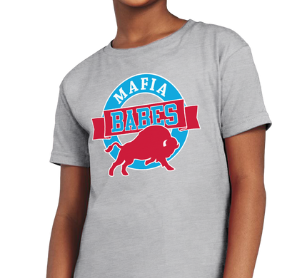 Youth T-Shirt, Heather Gray (90% cotton, 10% polyester)