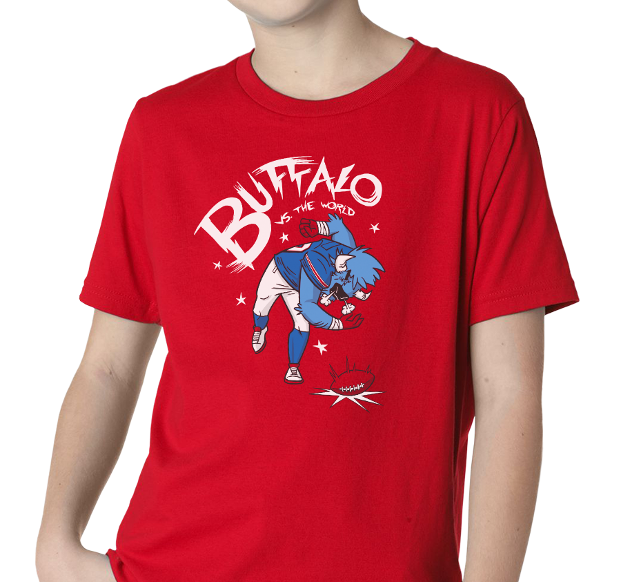 Youth T-Shirt, Red (100% cotton)