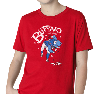 Youth T-Shirt, Red (100% cotton)