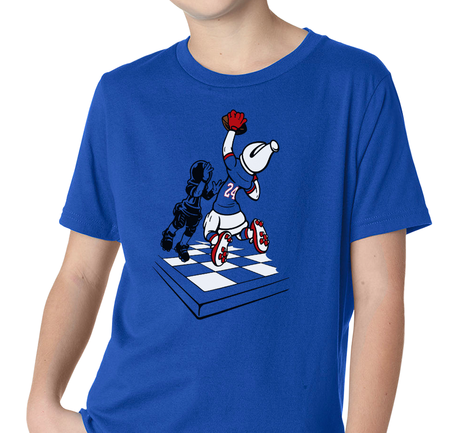 Youth T-Shirt, Royal (100% cotton)