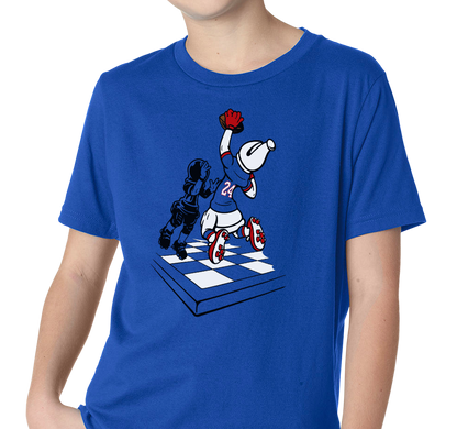 Youth T-Shirt, Royal (100% cotton)