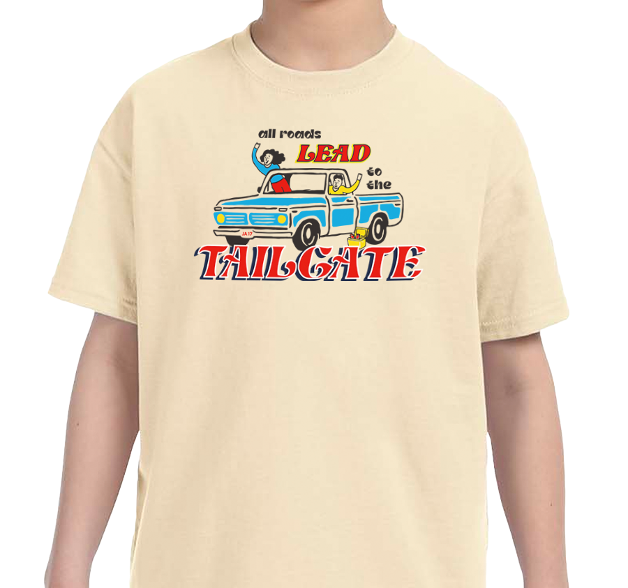 Youth T-Shirt, Natural (100% cotton)