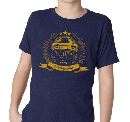 Youth T-Shirt, Navy (100% cotton)