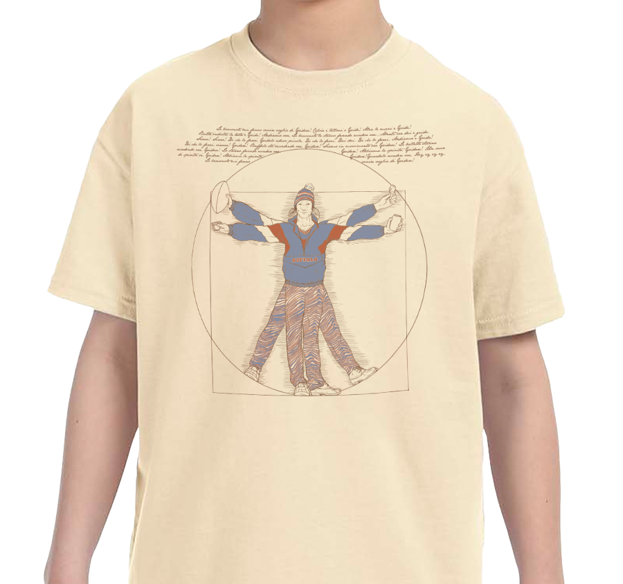 Youth T-Shirt, Natural (100% cotton)