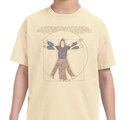 Youth T-Shirt, Natural (100% cotton)
