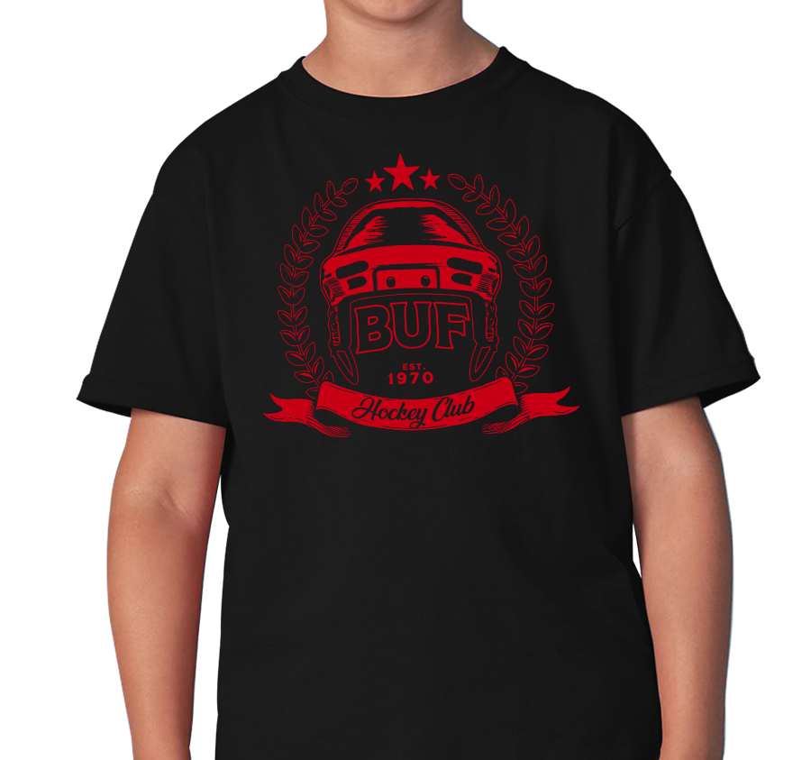Youth T-Shirt, Black (100% cotton)