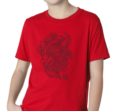 Youth T-Shirt, Red (100% cotton)