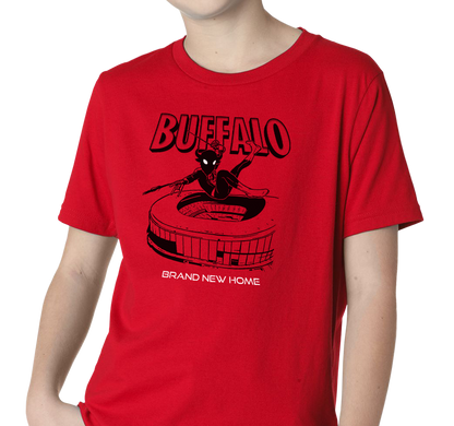 Youth T-Shirt, Red (100% cotton)