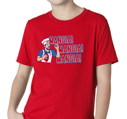 Youth T-Shirt, Red (100% cotton)